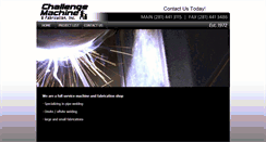 Desktop Screenshot of challengemachinefab.com